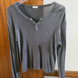 John Galt Charcoal Long Sleeve